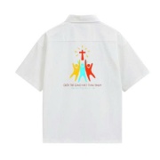 JESMARY – Áo Sơ Mi Đại Hội Giới Trẻ Công Giáo Form Chuẩn, Thoải Mái Khi Sinh Hoạt